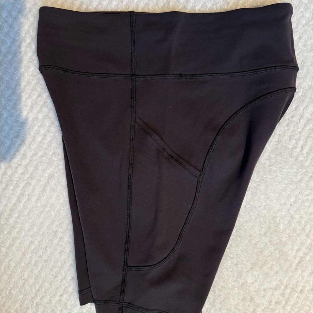 Lululemon Women's Black High-Waisted Shorts